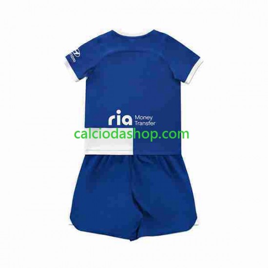 Maglia Atlético Madrid 2 Gara Away Completo Bambino 2-13 Anni 2023-2024 MC