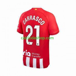 Maglia Atlético Madrid 2 Yannick Carrasco 21 Gara Home Uomo 2023-2024 MC