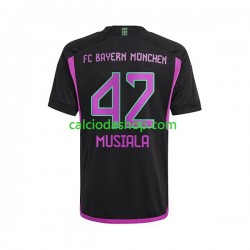 Maglia FC Bayern München Jamal Musiala 42 Gara Away Uomo 2023-2024 MC