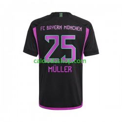 Maglia FC Bayern München Thomas Muller 25 Gara Away Uomo 2023-2024 MC