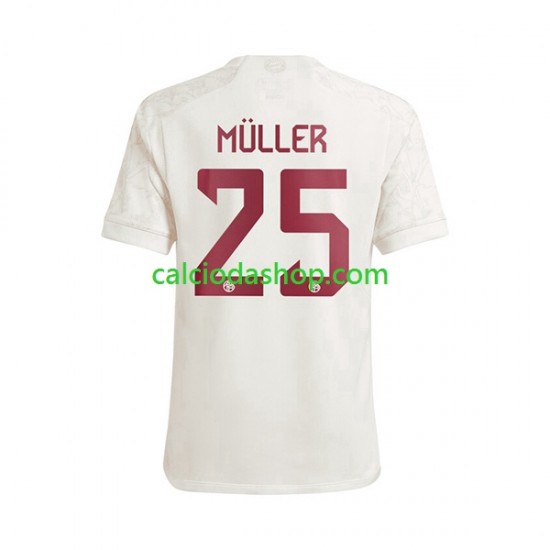 Maglia FC Bayern München Thomas Muller 25 Gara Terza Uomo 2023-2024 MC