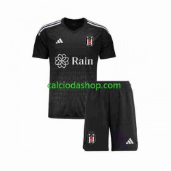 Maglia Portiere Besiktas Gara Home Completo Bambino 2-13 Anni 2023-2024 MC