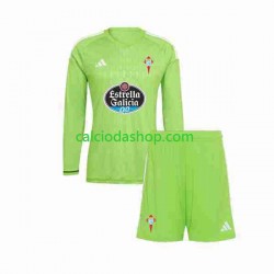 Maglia Portiere Celta de Vigo Gara Home Completo Bambino 2-13 Anni 2023-2024 ML