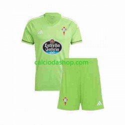 Maglia Portiere Celta de Vigo Gara Home Completo Bambino 2-13 Anni 2023-2024 MC