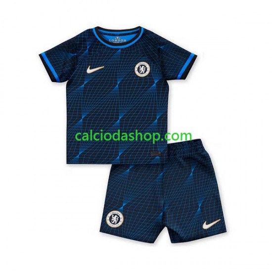 Maglia Chelsea Gara Away Completo Bambino 2-13 Anni 2023-2024 MC