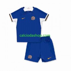 Maglia Chelsea Gara Home Completo Bambino 2-13 Anni 2023-2024 MC