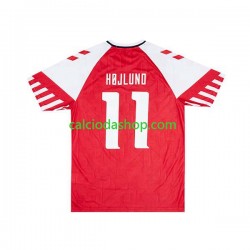 Maglia Danimarca Rasmus Hojlund 11 Gara Home Uomo 2023-2024 MC