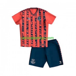 Maglia Everton Gara Away Completo Bambino 2-13 Anni 2023-2024 MC