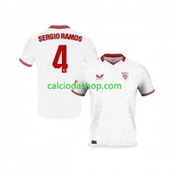 Maglia Sevilla FC Sergio Ramos 4 Gara Home Uomo 2023-2024 MC