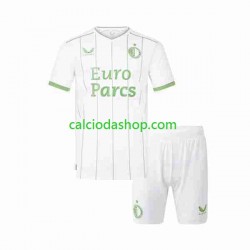 Maglia Feyenoord Rotterdam Gara Terza Completo Bambino 2-13 Anni 2023-2024 MC