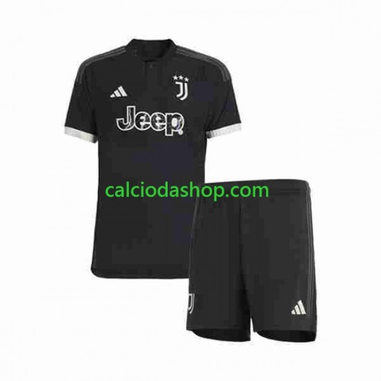 Maglia Juventus Gara Terza Completo Bambino 2-13 Anni 2023-2024 MC