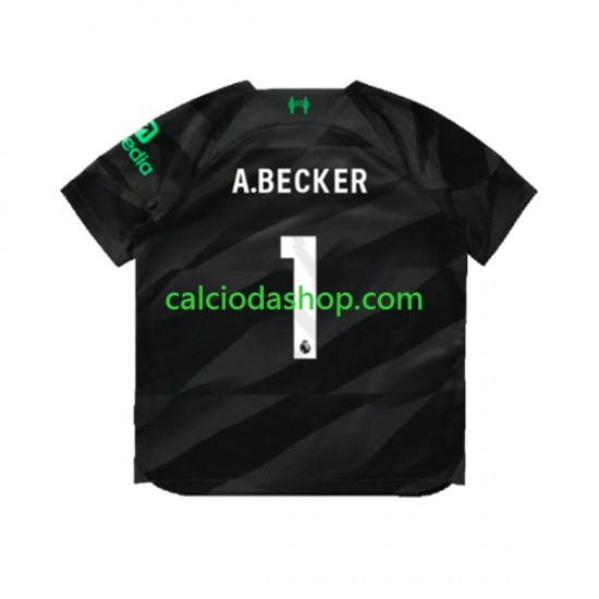 Maglia Portiere Liverpool A.Becker 1 Gara Away Uomo 2023-2024 MC