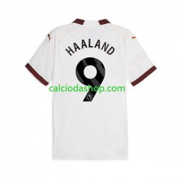 Maglia Manchester City Erling Haaland 9 Gara Away Uomo 2023-2024 MC