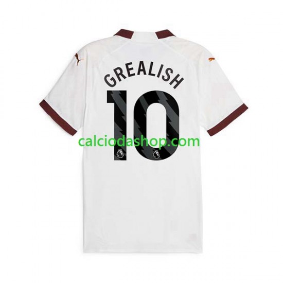 Maglia Manchester City Jack Grealish 10 Gara Away Uomo 2023-2024 MC