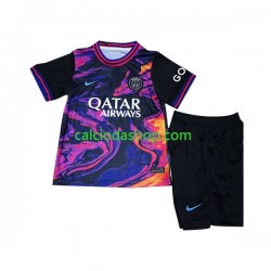 Maglia Paris Saint-Germain Special Gara Home Completo Bambino 2-13 Anni 2023-2024 MC