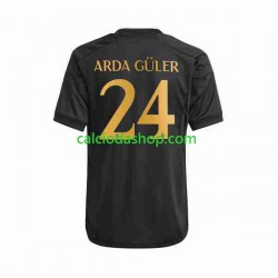 Maglia Real Madrid Arda Guler 24 Gara Terza Uomo 2023-2024 MC