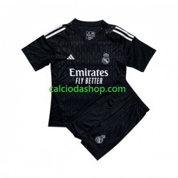 Maglia Portiere Real Madrid Gara Away Completo Bambino 2-13 Anni 2023-2024 MC