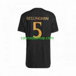 Maglia Real Madrid Jude Bellingham 5 Gara Terza Uomo 2023-2024 MC