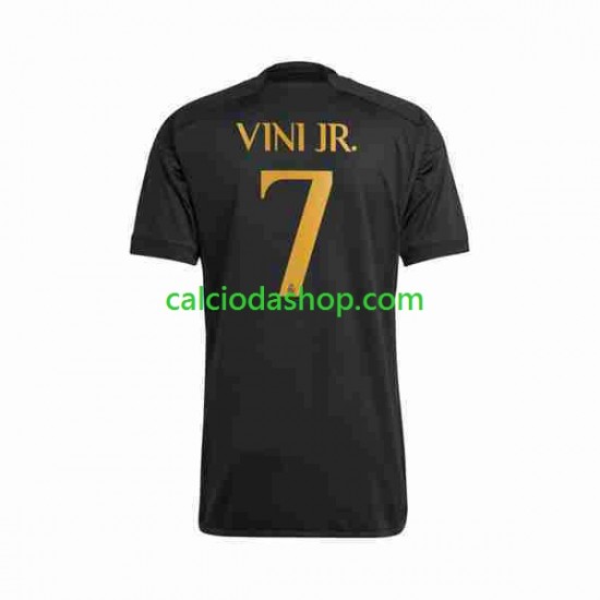 Maglia Real Madrid Vini Jr 7 Gara Terza Uomo 2023-2024 MC