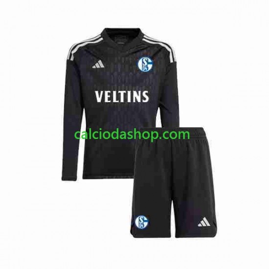 Maglia Portiere Schalke 04 Gara Away Completo Bambino 2-13 Anni 2023-2024 ML