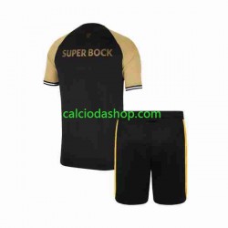 Maglia Sporting CP Gara Terza Completo Bambino 2-13 Anni 2023-2024 MC