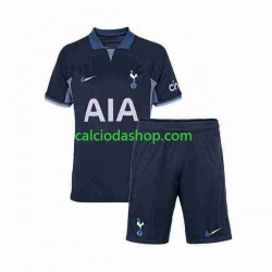 Maglia Tottenham Hotspur Gara Away Completo Bambino 2-13 Anni 2023-2024 MC