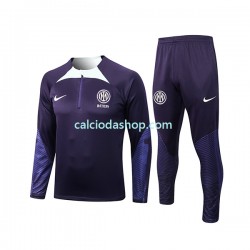 Inter Milan 2022-2023 Tute Felpe da Allenamento Viola