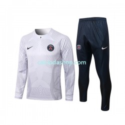 Paris Saint-Germain 2022-2023 Tute Felpe da Allenamento Bianco