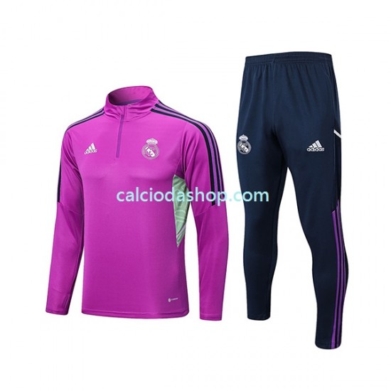 Real Madrid 2022-2023 Tute Felpe da Allenamento Viola SKU002