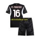 Maglia Portiere AC Milan Mike Maignan 16 Gara Home Completo Bambino 2-13 Anni 2024-2025 MC