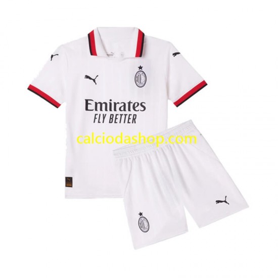 Maglia AC Milan Gara Away Completo Bambino 2-13 Anni 2024-2025 MC