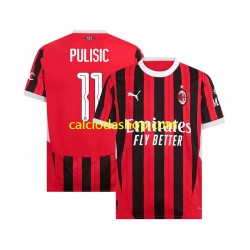 Maglia AC Milan UCL Font PULISIC 11 Gara Home Uomo 2024-2025 MC