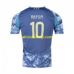 Maglia AFC Ajax Chuba Akpom 10 Gara Away Uomo 2024-2025 MC