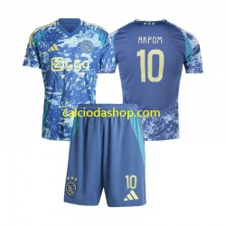 Maglia AFC Ajax Chuba Akpom 10 Gara Away Completo Bambino 2-13 Anni 2024-2025 MC