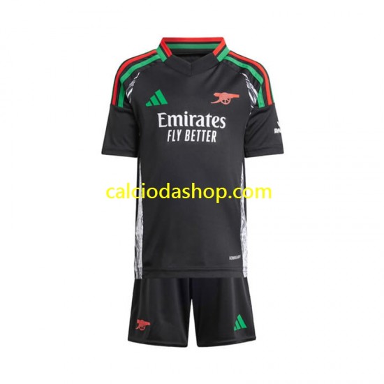 Maglia Arsenal Gara Away Completo Bambino 2-13 Anni 2024-2025 MC