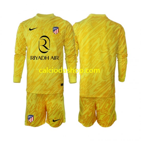 Maglia Portiere Atlético Madrid Gara Terza Completo Bambino 2-13 Anni 2024-2025 ML