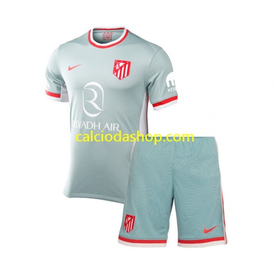 Maglia Atlético Madrid Gara Away Completo Bambino 2-13 Anni 2024-2025 MC