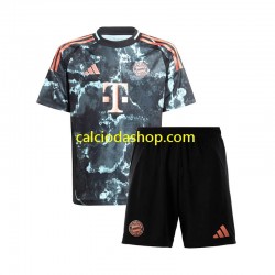 Maglia FC Bayern München Gara Away Completo Bambino 2-13 Anni 2024-2025 MC