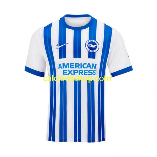 Maglia Brighton Hove Albion Gara Home Uomo 2024-2025 MC