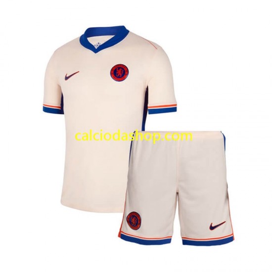 Maglia Chelsea Gara Away Completo Bambino 2-13 Anni 2024-2025 MC