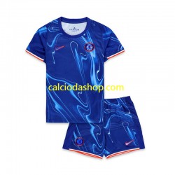 Maglia Chelsea Gara Home Completo Bambino 2-13 Anni 2024-2025 MC