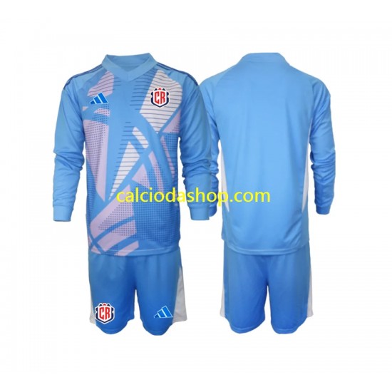 Maglia Portiere Costa Rica Gara Home Completo Bambino 2-13 Anni 2024 ML