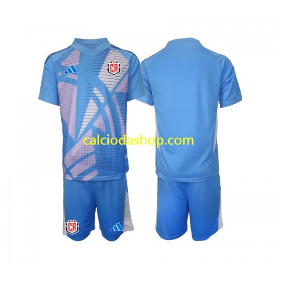 Maglia Portiere Costa Rica Gara Home Completo Bambino 2-13 Anni 2024 MC