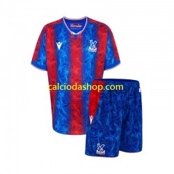 Maglia Crystal Palace Gara Home Completo Bambino 2-13 Anni 2024-2025 MC