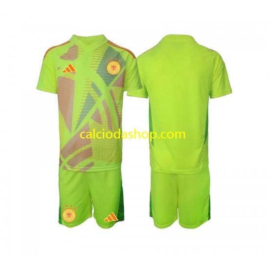 Maglia Portiere Germania Gara Away Completo Bambino 2-13 Anni Euro 2024 MC