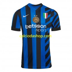 Maglia Inter Milan Gara Home Uomo 2024-2025 MC