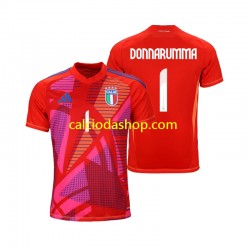 Maglia Portiere Italia Gianluigi Donnarumma 1 Gara Terza Uomo Euro 2024 MC