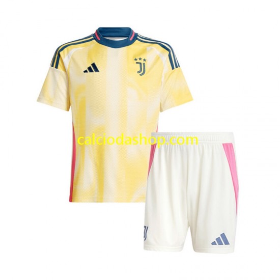 Maglia Juventus Gara Away Completo Bambino 2-13 Anni 2024-2025 MC