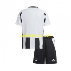 Maglia Juventus Gara Home Completo Bambino 2-13 Anni 2024-2025 MC