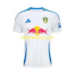 Maglia Leeds United Gara Home Uomo 2024-2025 MC